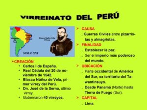 ¡Descubre el Primaria Mapa Conceptual Del Virreinato Del Perú!