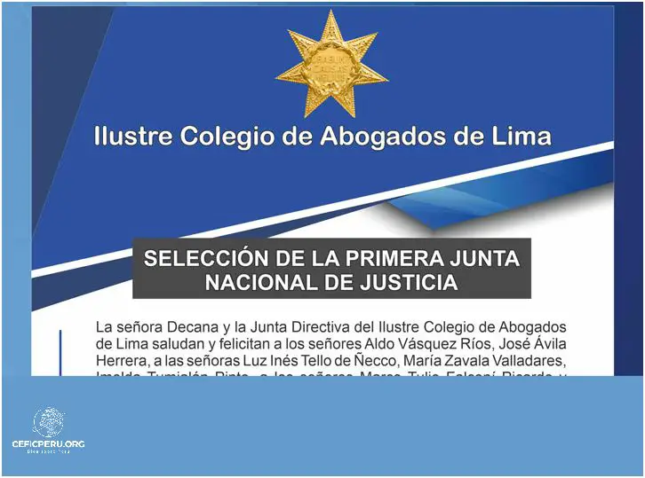 Esc Ndalo En La Junta Nacional De Justicia De Per Agosto