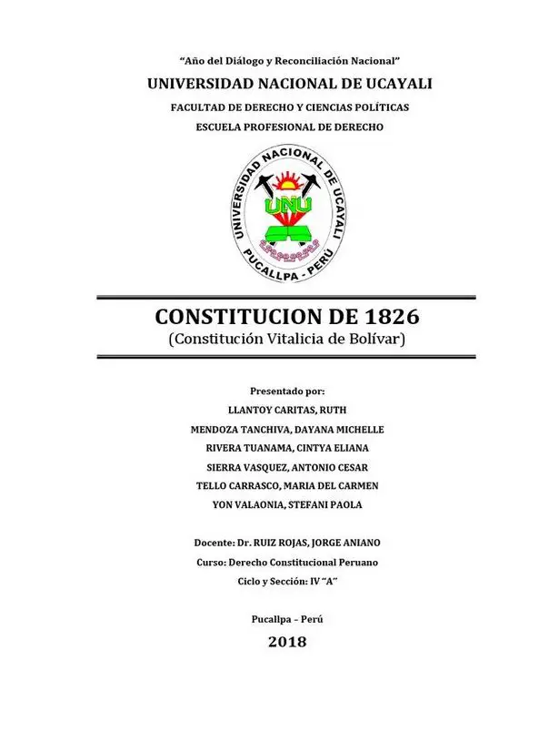 ¡Descubra la Línea de Tiempo de la Constitución Política del Perú!