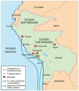 ¡Descubre El Mapa De La Confederación Peru Boliviana!