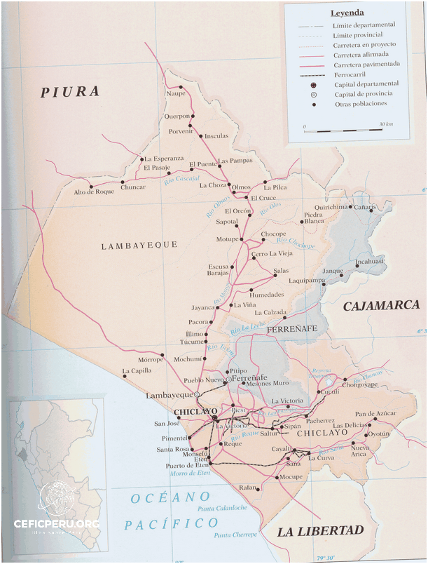 Descubre el Mapa Vial del Perú.