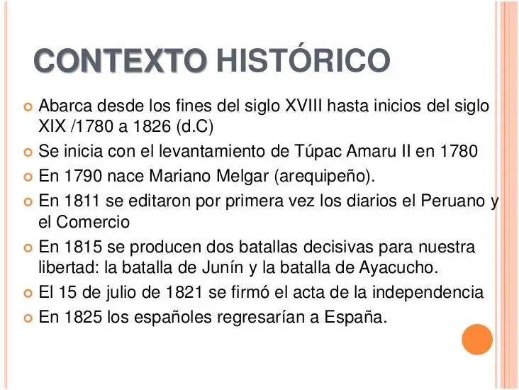 Descubre el Resumen de la Emancipación del Perú