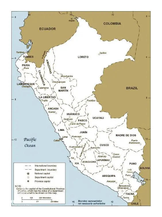 ¡Descubre la Imagen Del Mapa Del Peru Y Sus Departamentos!