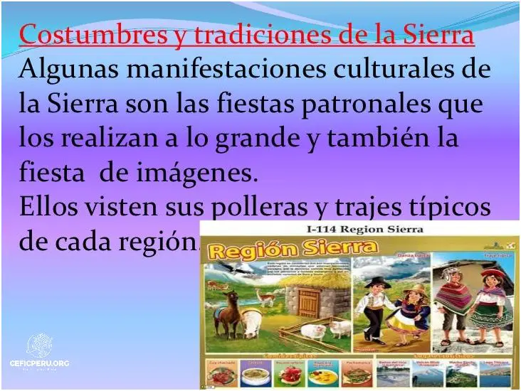 ¡Descubre Las Fiestas Tradicionales De La Sierra Del Perú!