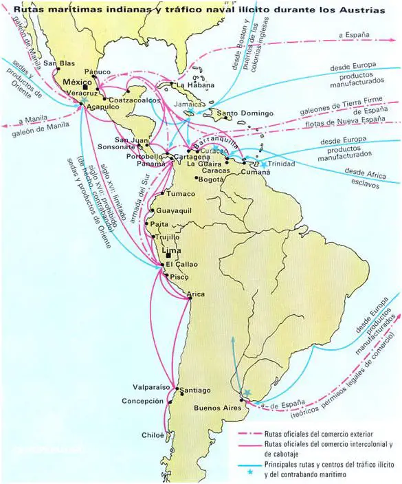 Descubre las Rutas Comerciales Del Virreinato Del Peru!