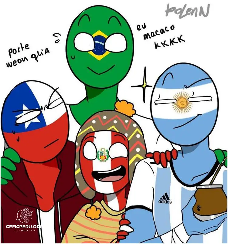 ¡Escándalo! ¡Countryhumans Perú X Chile!