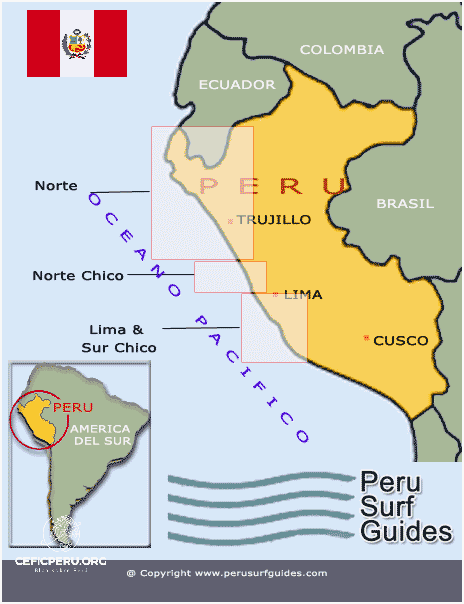 ¡Mira el Mapa de Cabo Blanco, Perú!