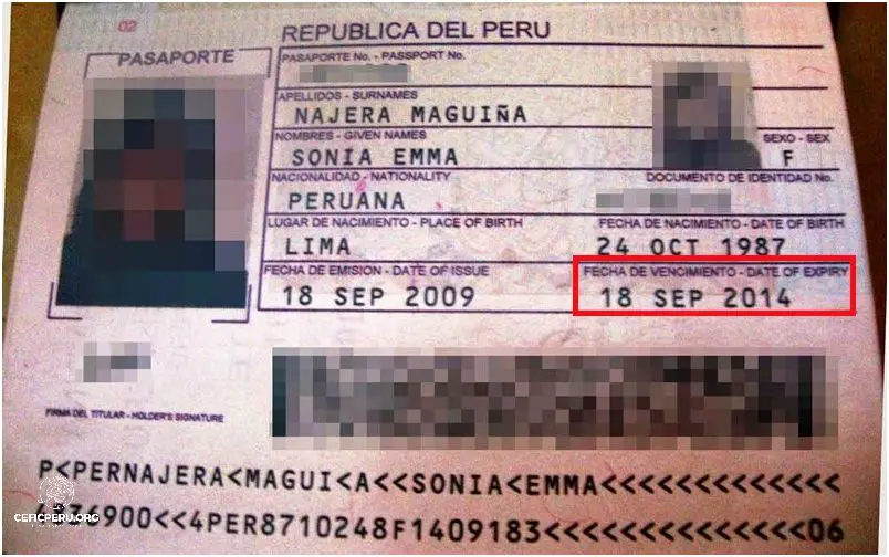 ¿Cuál Es El Número De Pasaporte De Perú? Abril 2024