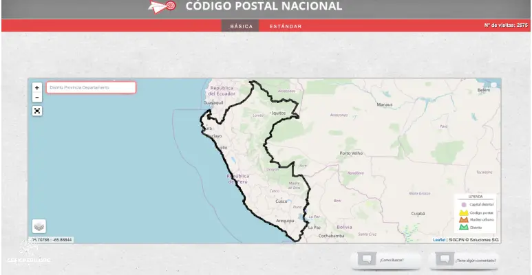 ¿Cuál Es Mi Código Postal en Perú?