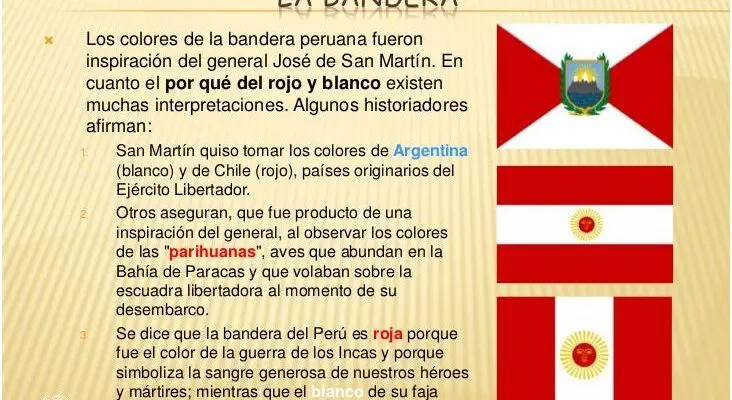 Descubra el Significado De La Bandera De Peru