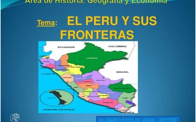 Descubre el Mapa de Colombia y su Frontera con Perú!