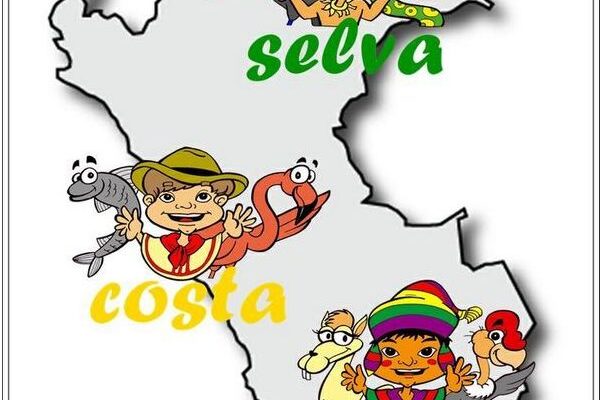 ¡Descubre el Mapa De Las Tres Regiones Del Peru Para Colorear!