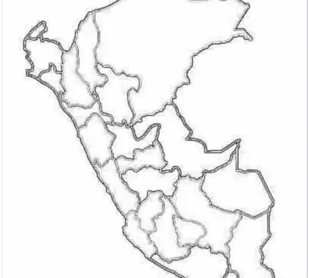 ¡Descubre el Mapa De Perú Dibujo Fácil!