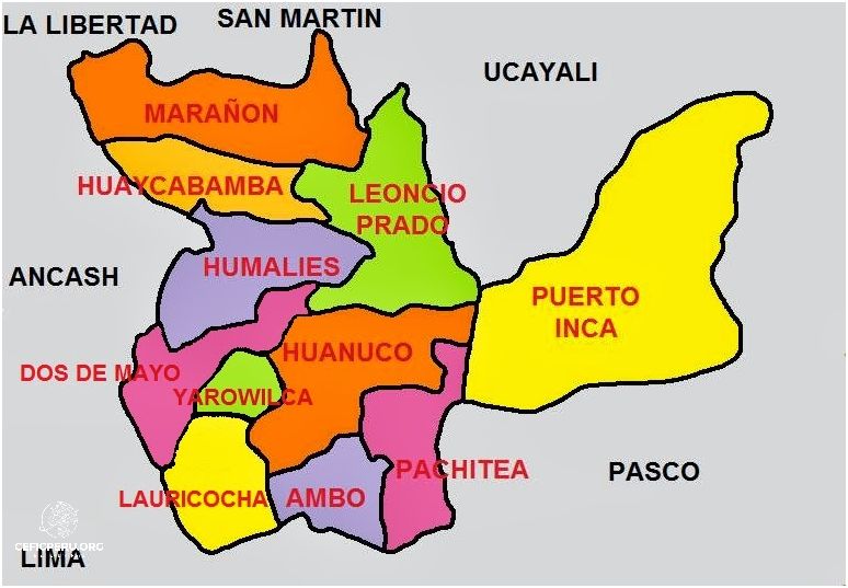 Descubre el Mapa del Perú Norte Sur Este Oeste!