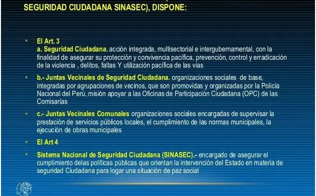 ¡Descubre las Políticas Públicas de Seguridad Ciudadana en el Perú!