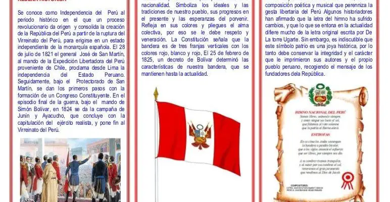 ¡Descubre los Símbolos Patrios de Perú!