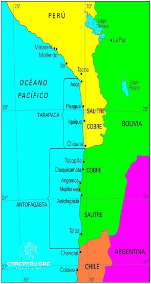 ¡Mira El Mapa Del Perú Antes De La Guerra Con Chile! - Agosto 2024 ...