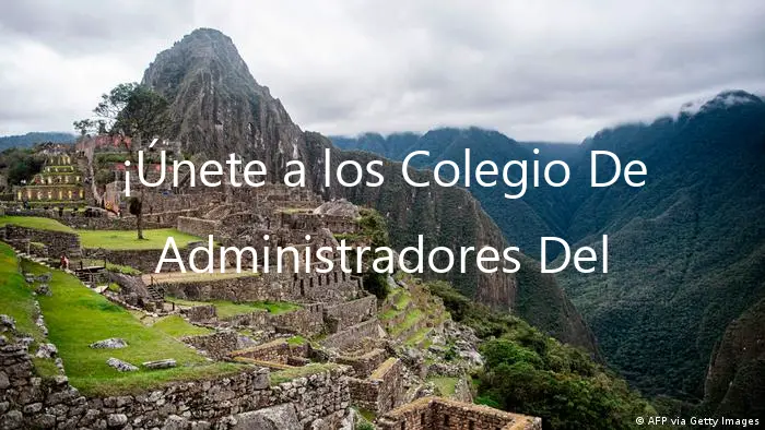 ¡Únete a los Colegio De Administradores Del Perú Habilitados!