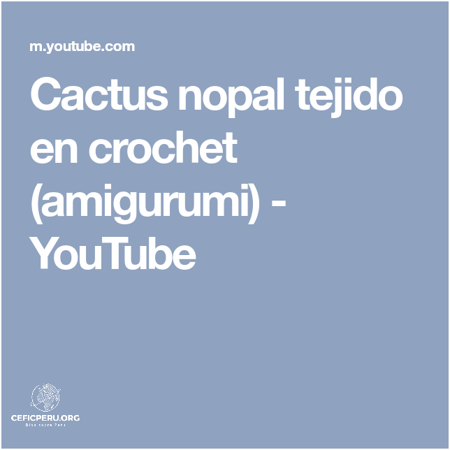 Cactus Nopal Tejiendo Perú: ¡Impresionante!