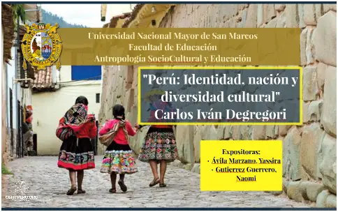 Descubra la Diversidad Cultural Del Peru Ppt.