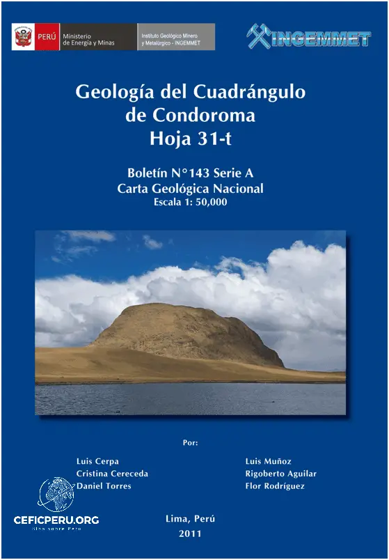 ¡Descubre la Carta Geológica Del Perú!