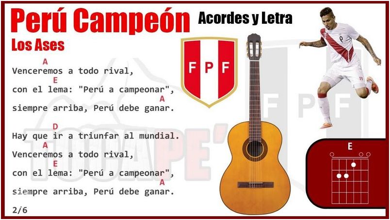Escucha la Letra De La Cancion Contigo Peru!