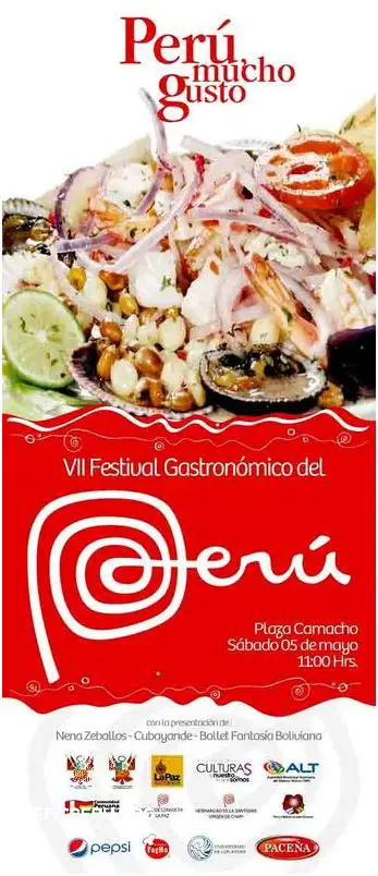 Experimenta El Turismo Gastronomico En El Peru!
