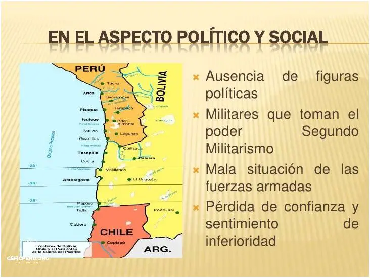¡Mira el Mapa del Perú Antes de la Guerra con Chile!