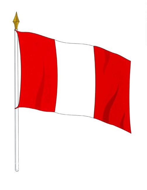 ¡Mira Esta Dibujo Bandera De Peru Animada!