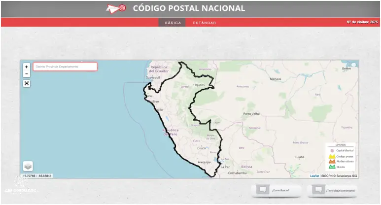 ¿Cuál Es Mi Código Postal en Perú?