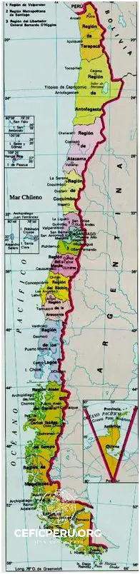 ¡Descubre el Mapa del Perú con la Cordillera de los Andes!