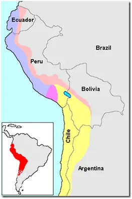 ¡Descubre el Mapa del Perú con la Cordillera de los Andes!