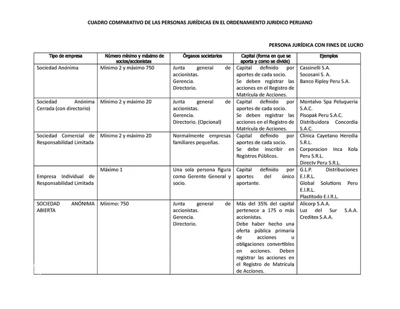 ¡Descubre la Realidad de Las Personas Jurídicas En El Perú!