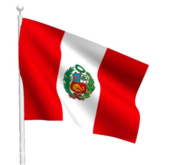 Descubre una Bandera De Peru Para Colorear!