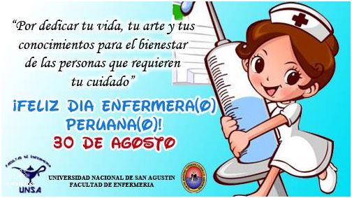 ¡Feliz Día De La Enfermera Peruana!