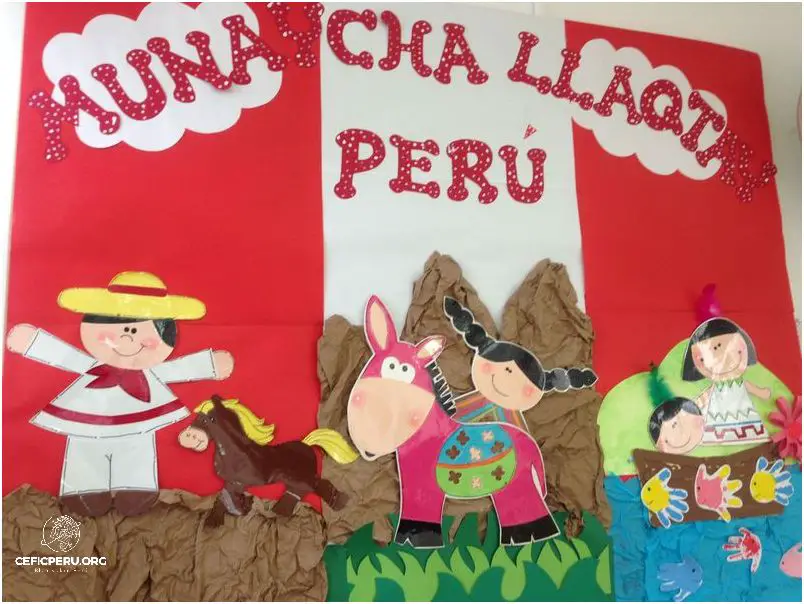 Impresionantes Fiestas Patrias Peru Para Colorear