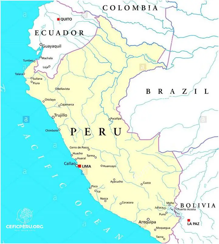 ¡Mira el Mapa Satelital Del Peru!
