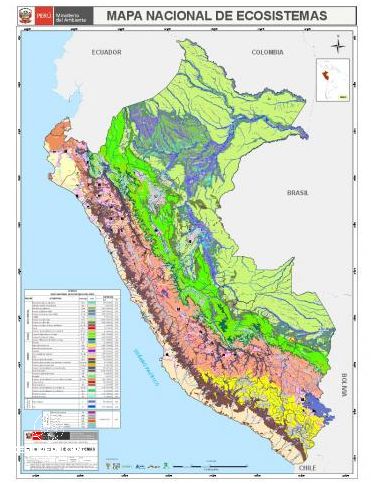 Descubre el Mapa De Ecosistemas Del Peru