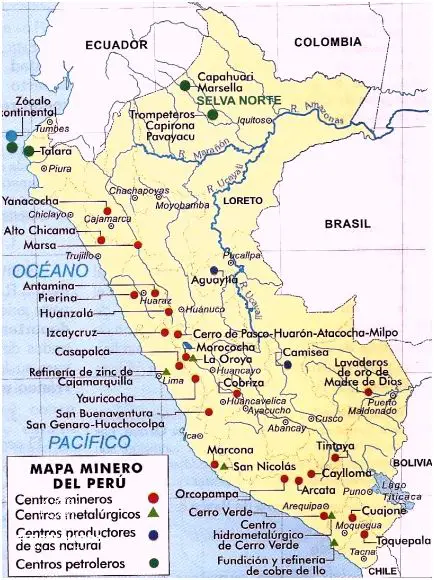 ¡Descubre el Mapa Del Perú Con Sus Ríos!