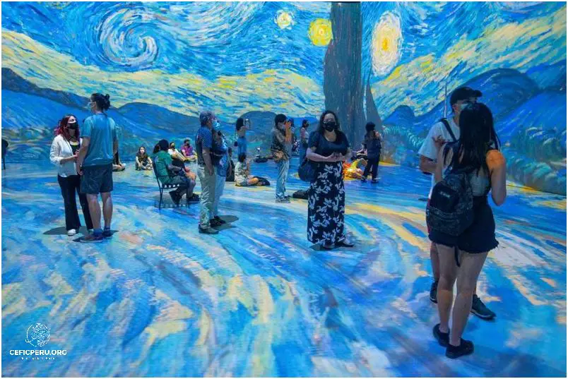 Experiencia Inmersiva de Van Gogh en Perú.