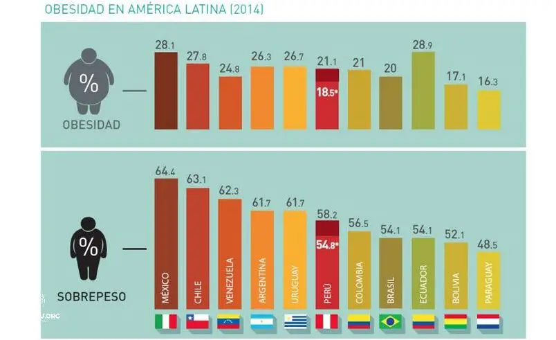 ¡La Obesidad En El Peru Está Alarmante!
