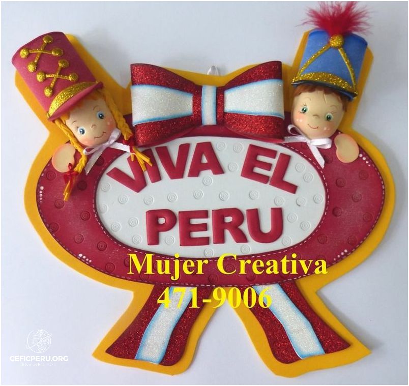 Manualidades para Decorar tus Fiestas Patrias Peruanas!