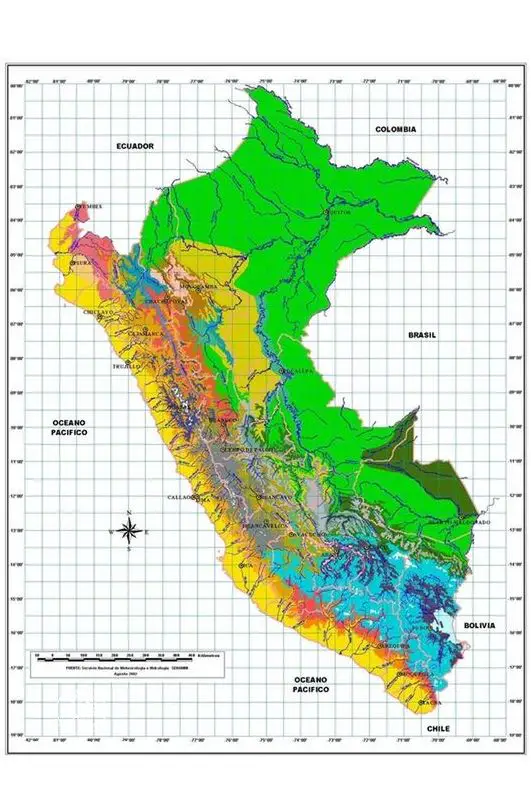 Mapa Topográfico de Perú: ¡Descúbrelo!