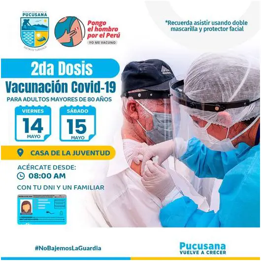 ¡No Olvides Tu Carnet De Vacunacion Covid Peru!