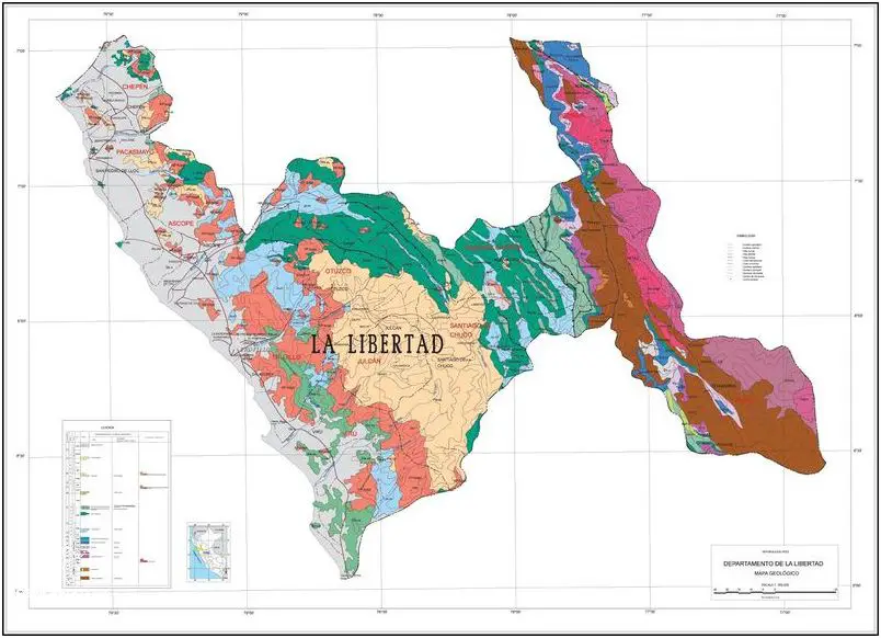 Descubre el Mapa De Recursos Naturales Del Peru