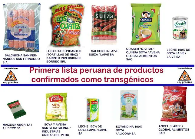 ¡Descubre La Lista De Alimentos Transgenicos En El Peru!