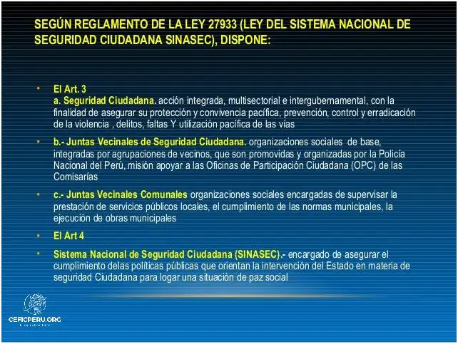 ¡Descubre las Políticas Públicas de Seguridad Ciudadana en el Perú!