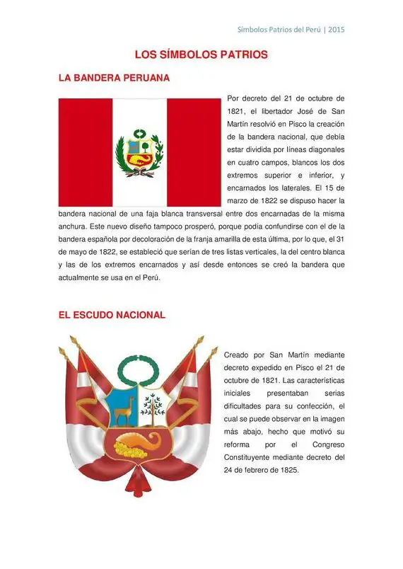 ¿Quién Creó La Última Bandera Del Perú?