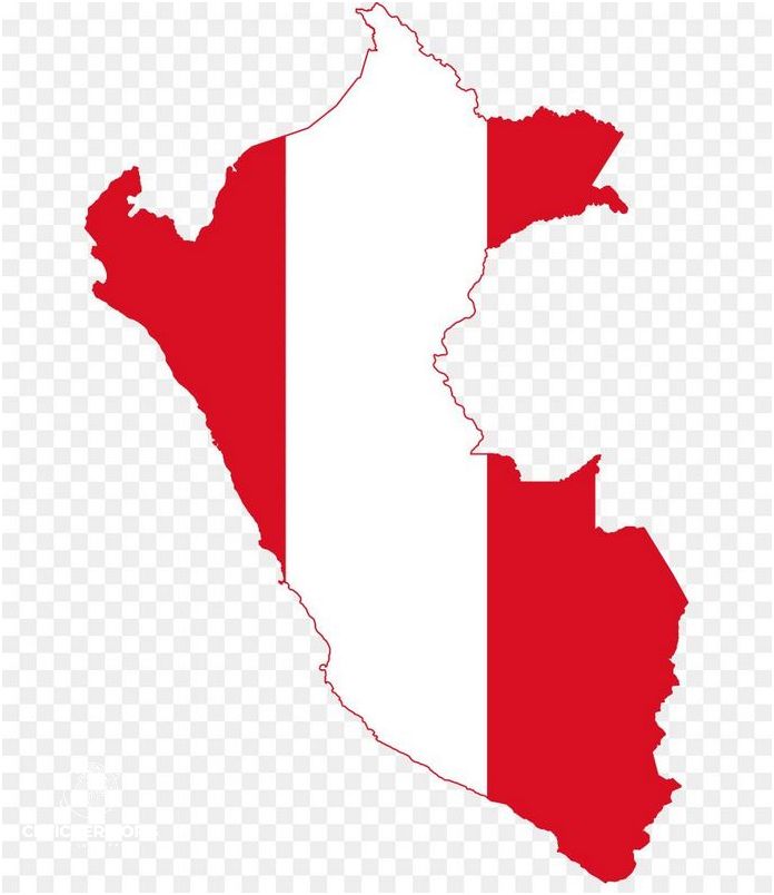 Descarga Gratis el Vector de la Bandera de Perú