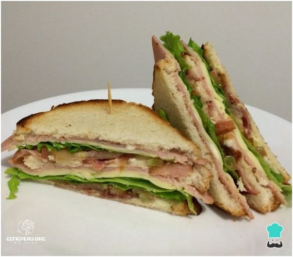 ¡Descubra la Club Sandwich Receta Peru!